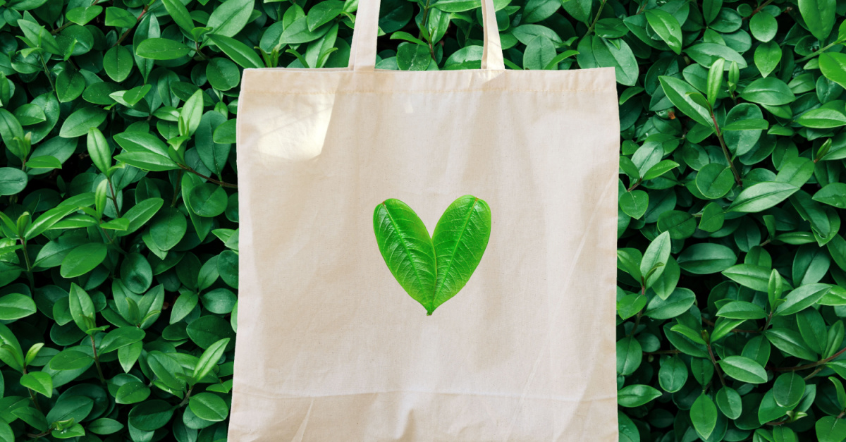 Tote bags are definately a better alternative than plastic!