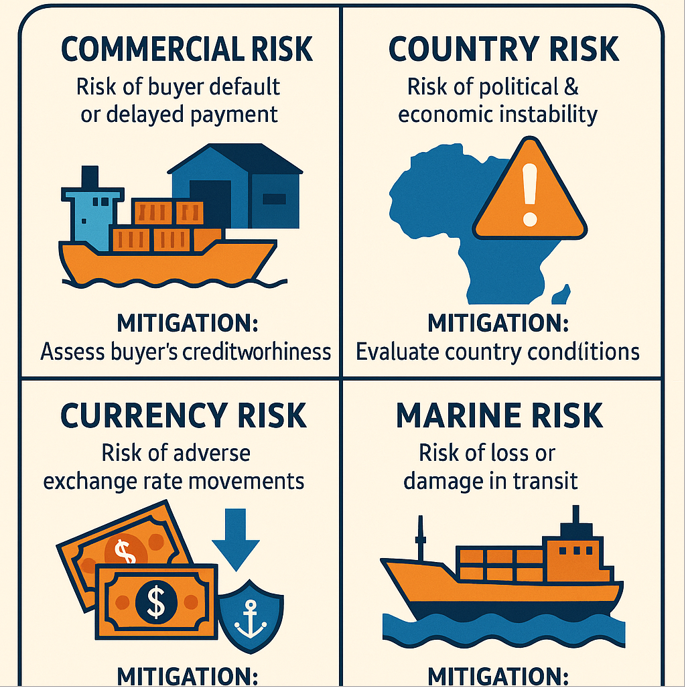 Different Types of International Trade Risks